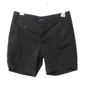Faded Glory Black Shorts Sz 6 Women, 5 Pockets, High Rise Casual Summer Wear